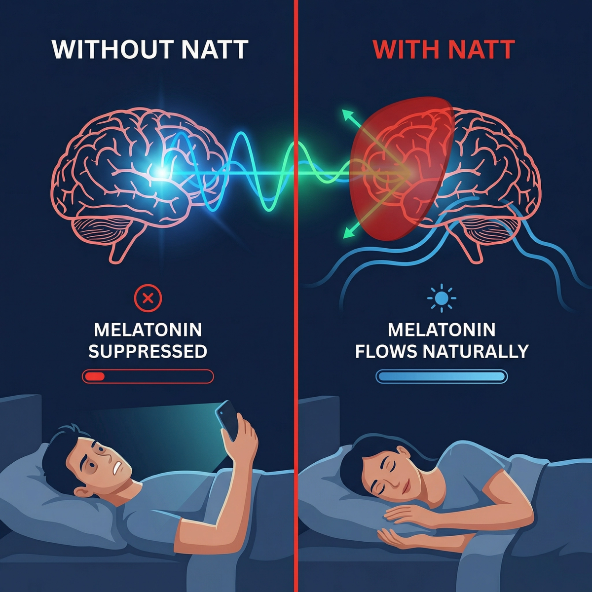 NATT® Deep Sleep Glasses